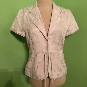 Old Navy Paisley White Shirt